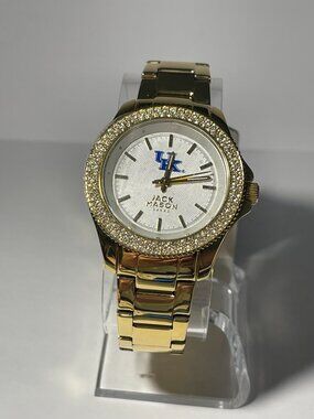 Kentucky Wildcats OFFICIAL NCAA Stainless-Steel Womens Watch by Jack Mason NEW